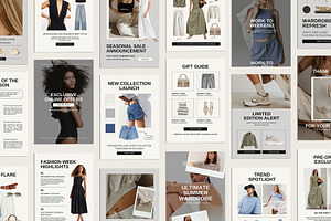 20 Fashion Email Canva Template