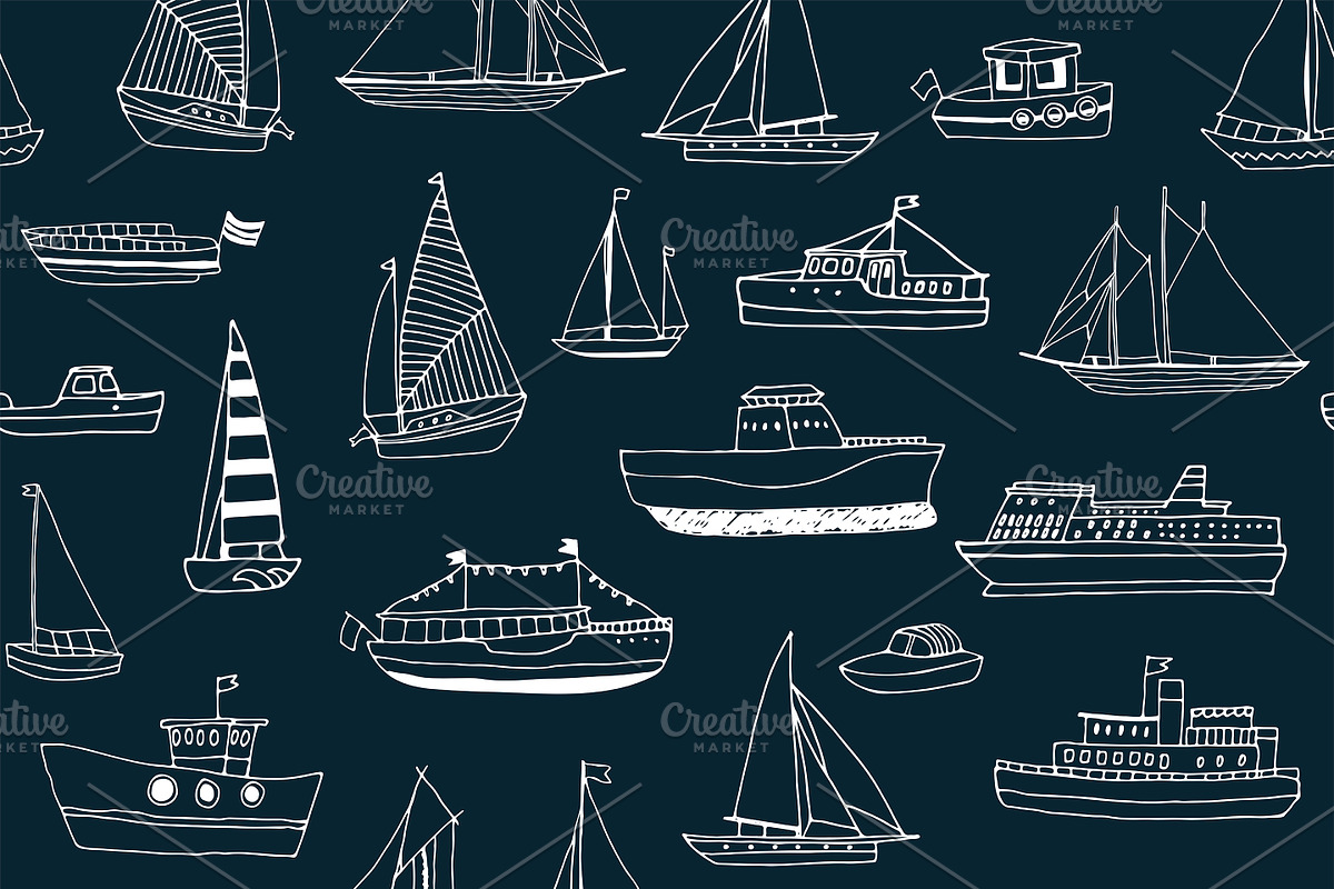 Water Transport, a Pattern Graphic by GooseFrol (Photo 9 of 10)
