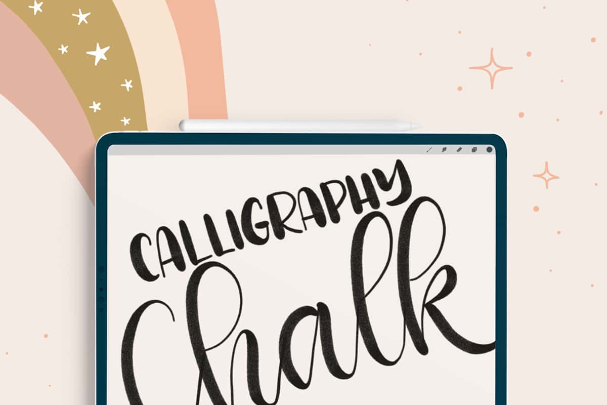 Joyful Procreate Brush Calligraphy, a Brush Add-On by HowJoyful  (Photo 8 of 44)