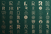 Letter R Logo Bundle RR Monogram Set, a Branding & Logo Template by Pixel Design (Thumbnail 3 of 6)