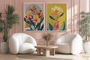 Modern Eclectic Prints Posters, a Background Graphic by JulsIst (Thumbnail 10 of 12)