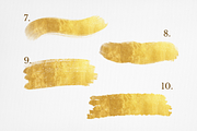 Contemporary Shapes and Gold Clipart, a Texture Graphic by Minky Moo Creations (Thumbnail 9 of 14)