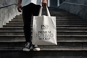 Tote Bag Mockup Bundle, a Product Mockup by GenesisCreativeCo (Thumbnail 8 of 9)