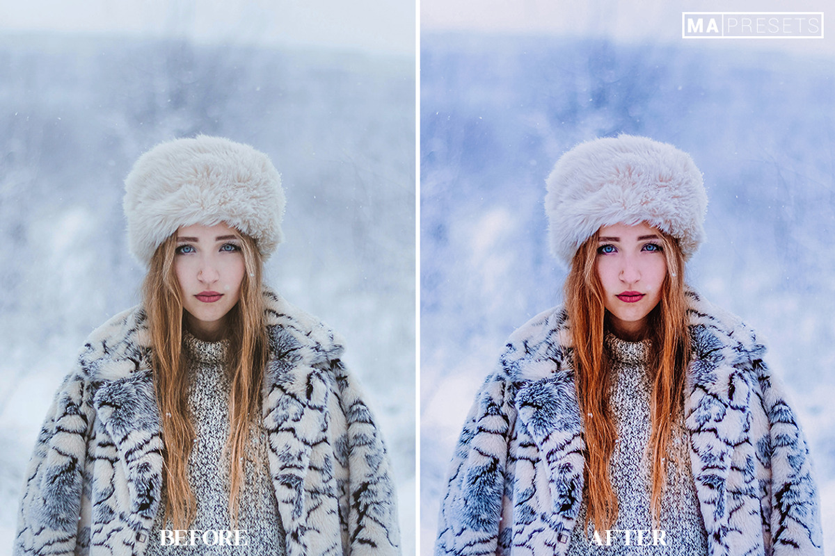 10 WINTER SNOW Lightroom Presets, a Preset Add-On by MaPresets (Photo 12 of 14)
