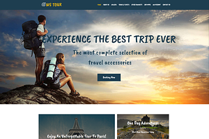 WS Tour - Travel Company Theme