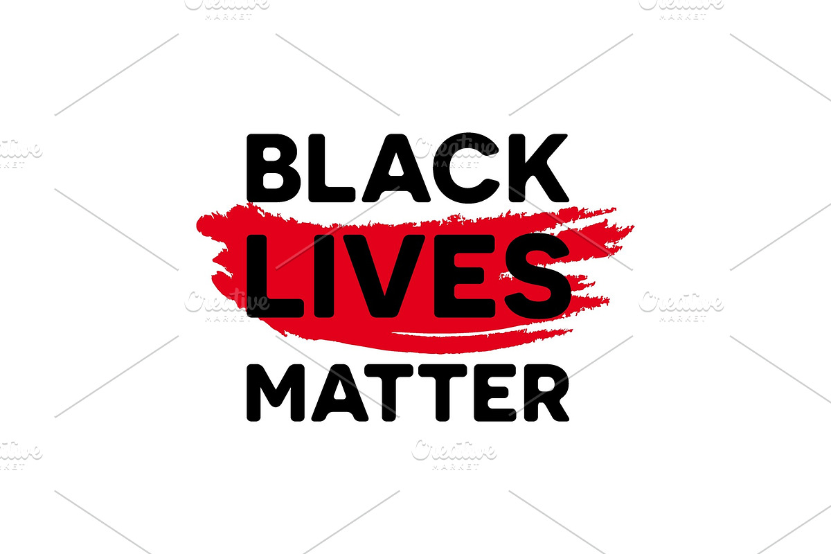 Black Lives Matter Poster, a Person Illustration by GraphiShop