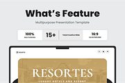 Luxury Hotels And Resort Keynote, a Presentation Template by SquidPixey (Thumbnail 2 of 6)
