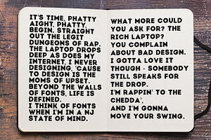 Phatty Family Display Fonts