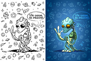 Alien Invaders, a Graphic by yuanden graphics (Thumbnail 4 of 5)