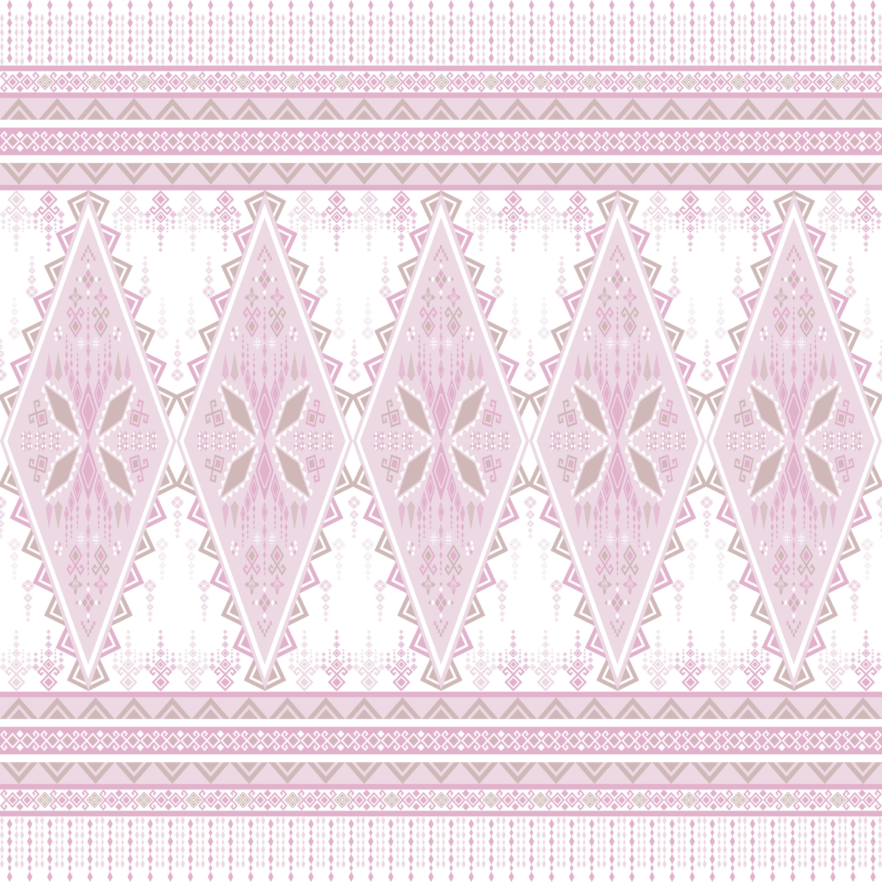 pink ethnic geometric pattern