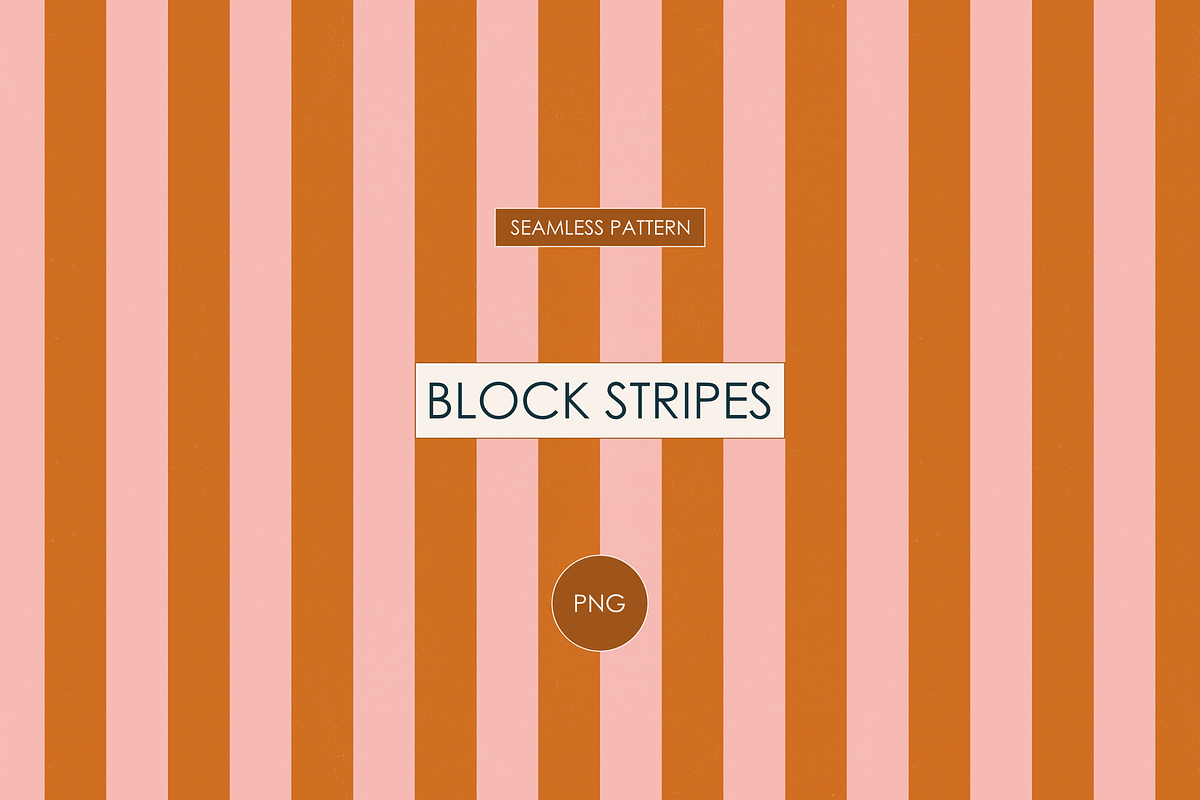 Block Stripes Seamless Pattern, a Pattern Graphic by HonestiesPrintS (Photo 1 of 3)