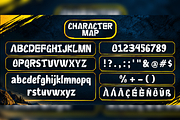 Velric Bold Stencil Adventure Font, a Sans Serif Font by mesuka (Thumbnail 5 of 5)
