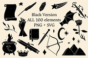 Celestial Retro Clipart Bundle, an Object Illustration by Ginny and Sam (Thumbnail 5 of 8)