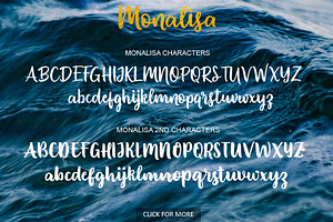 Monalisa Script 35% OFF