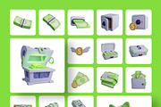 3D Spending Money Icons, a Duotone Icon by Vectors Market (Thumbnail 7 of 7)
