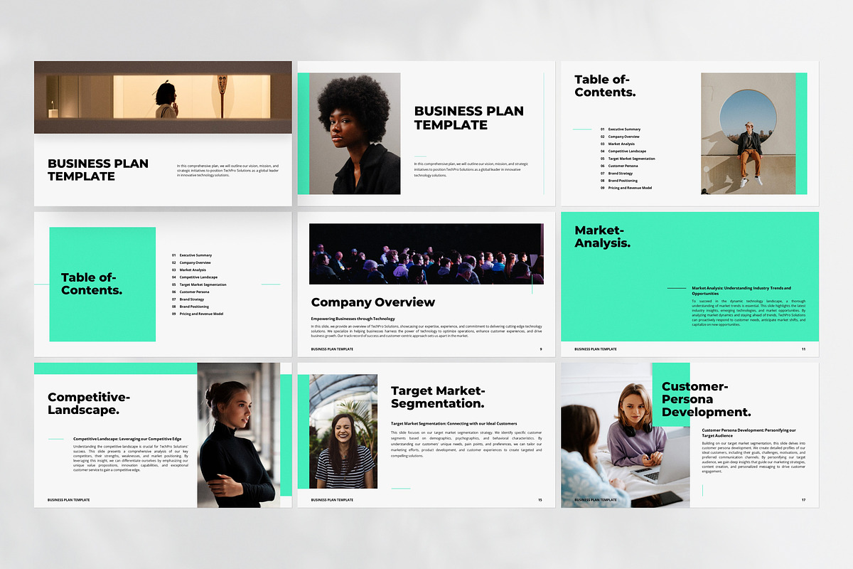 Business Plan Keynote Template, a Presentation Template by Gaize (Photo 7 of 16)