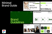 Minimal Brand Guideline - Figma, a Branding & Logo Template by Templeste (Thumbnail 1 of 7)