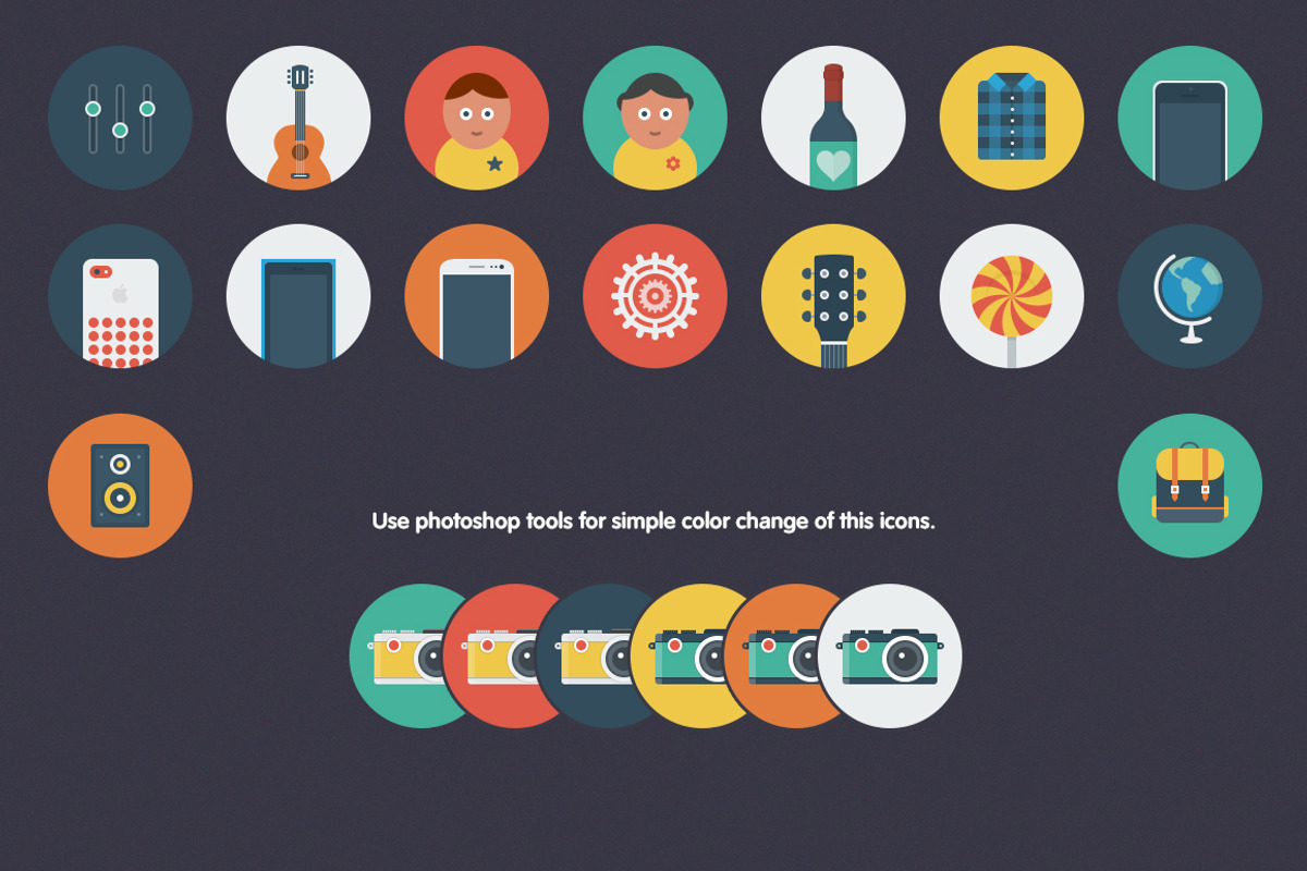Ballicons — original flat icons set, an Icon by pixelbuddha.net (Photo 5 of 5)