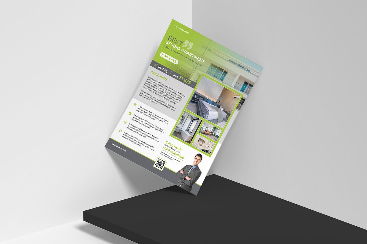 Real Estate Flyer Template, a Flyer Template by crazyOWL (Photo 4 of 4)