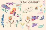 Modern Folk Spring: Symbolic Illustr, an Illustration by FaliushViktoriaArtist (Thumbnail 2 of 9)