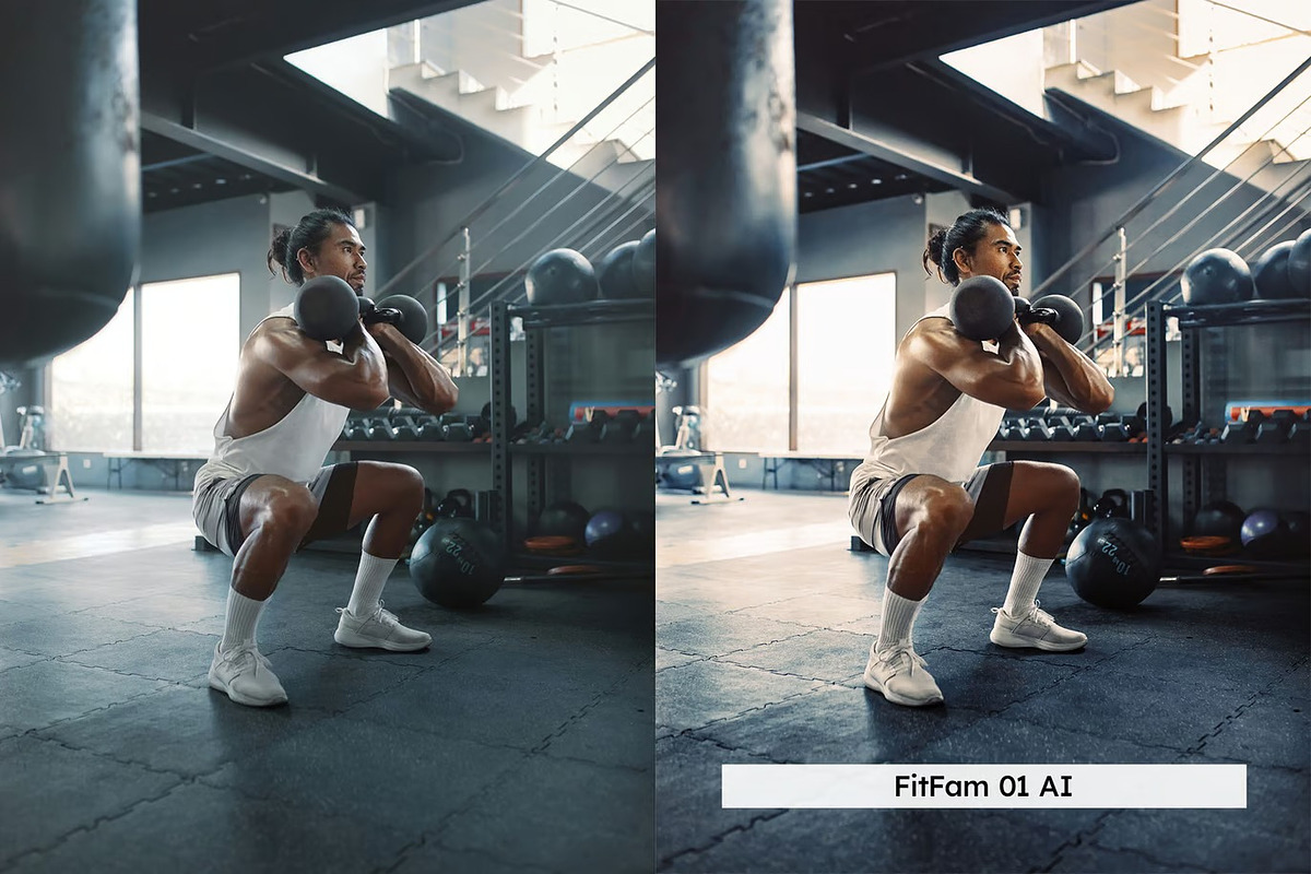 Fitness Influencer Lightroom Presets, a Preset Add-On by skybluecreative (Photo 2 of 13)