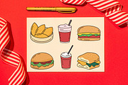 22 Tasty Food and Drink Beverage, a Food Illustration by jongcreative (Thumbnail 2 of 5)