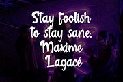 Logitect, a Script Font by Zaenal Studio (Thumbnail 3 of 10)