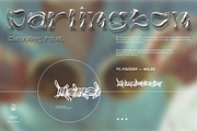 Darlington display font, a Font by Tegh co. (Thumbnail 4 of 12)