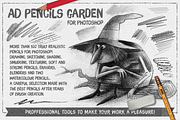 AD Pencils Garden, a Brush Add-On by Alex Dukal (Thumbnail 1 of 8)