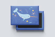 Cute narwhal or unicorn fish, an Animal Illustration by Good Studio (Thumbnail 3 of 3)