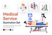 Medical Illustration Pack, a Healthcare Illustration by Vectors Market (Thumbnail 1 of 7)