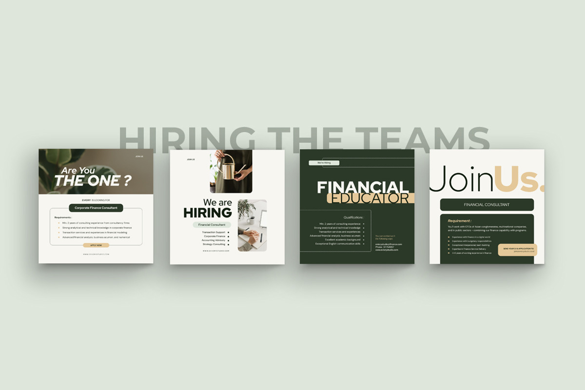 Financial Instagram Creator CANVA PS, a Social Media Template by Eviory (Photo 8 of 34)