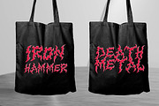 Serpent Horror Metal Gothic Display, a Blackletter Font by dansdesign (Thumbnail 4 of 12)
