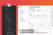 Health and Fitness Dashboard, a Websites & App Template by SLAB! Design (Thumbnail 2 of 3)