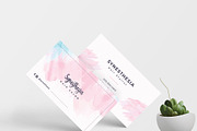 Hair Stylist Business Card, a Business Card Template by TelaTemplates (Thumbnail 4 of 7)
