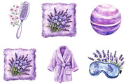Lavender Pamper Time Clipart, an Illustration by DreamArtGraphic (Thumbnail 4 of 5)