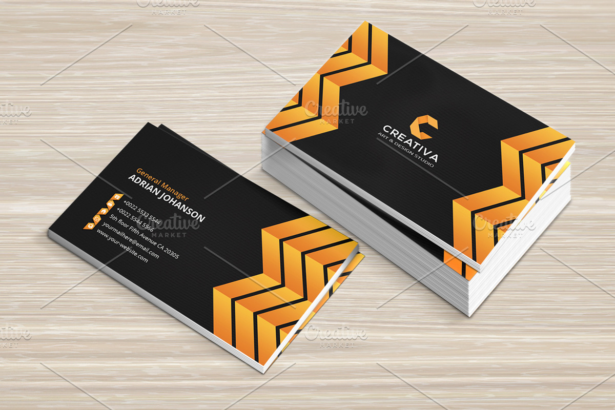 Creative Business Card, a Business Card Template by BettyDesign (Photo 3 of 6)
