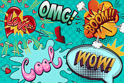Comic Style Pop Art Girls, an Illustration by Dapper Dudell (Thumbnail 7 of 7)