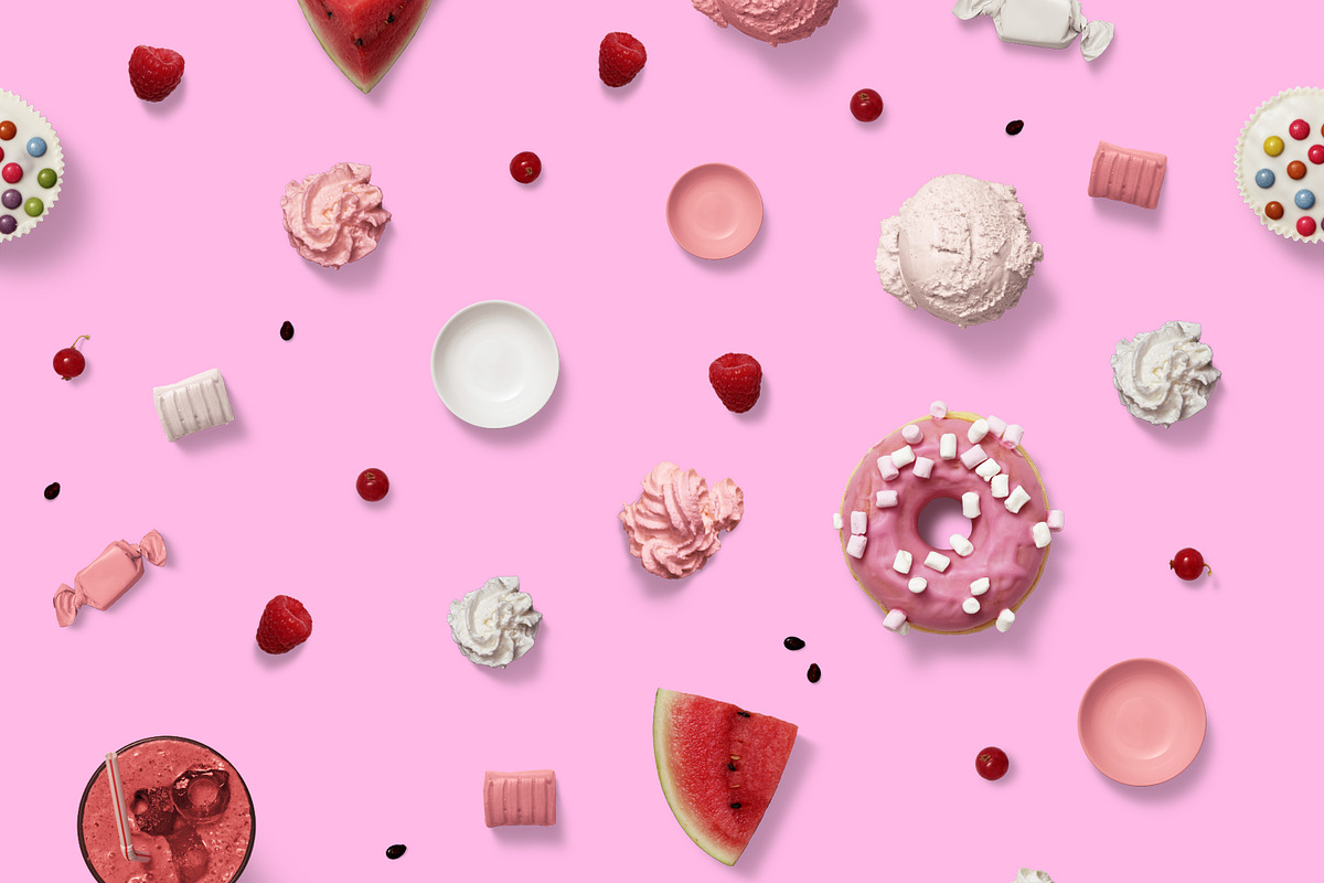 Food Photography Patterns, a Product Mockup by PSD Market (Photo 2 of 20)
