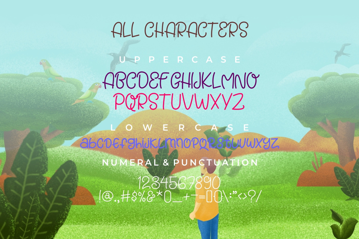 Honey Berry - Playful Font preview 8