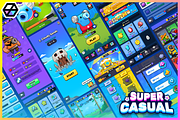 GUI Pro - Super Casual, an UI Kit Template by LAYERLAB (Thumbnail 1 of 38)