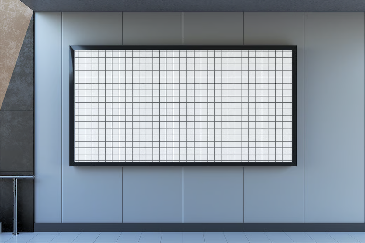 Billboard Mockup Outdoor Scene, an Advertising Mockup by graphicsauce (Photo 3 of 4)