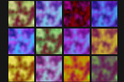 Multicolored foil backgrounds, a Texture Graphic by Paper Farms (Thumbnail 2 of 2)