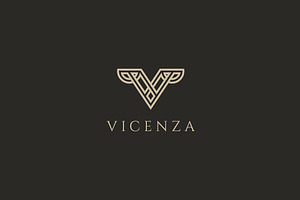 Vicenza - Letter V Logo