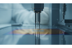 Precise automated machine needles, a Technology Photo by Igor Tichonow