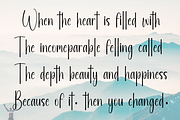 Simple Handwriting, a Script Font by FreshTypeINK (Thumbnail 6 of 7)