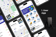 Parking Spot Booking App | DeliPark, an UI Kit Template by Opus LabWorks (Thumbnail 4 of 8)