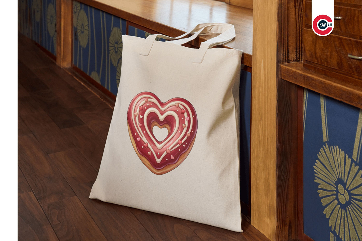 Cozy Valentine Romantic Clipart, an Object Illustration by C-Kav (Photo 11 of 14)