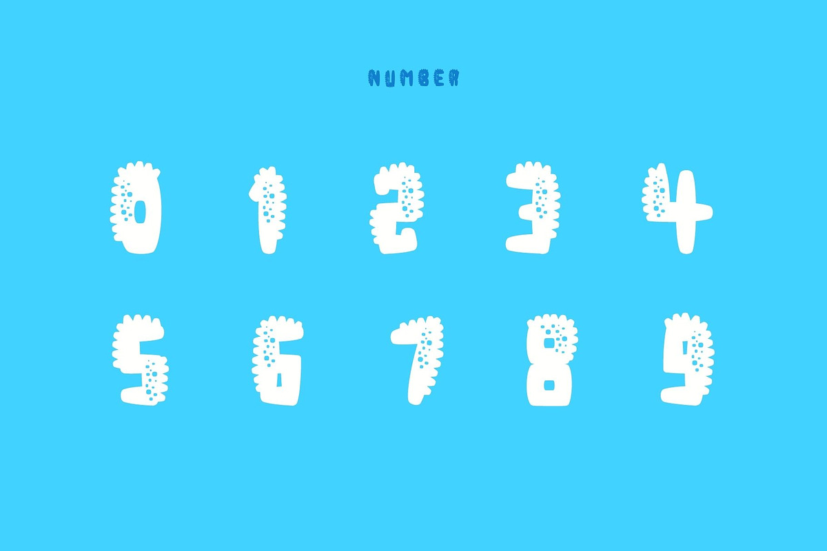 Dino Park - Decorative Font, a Sans Serif Font by Brown Cupple (Photo 4 of 9)