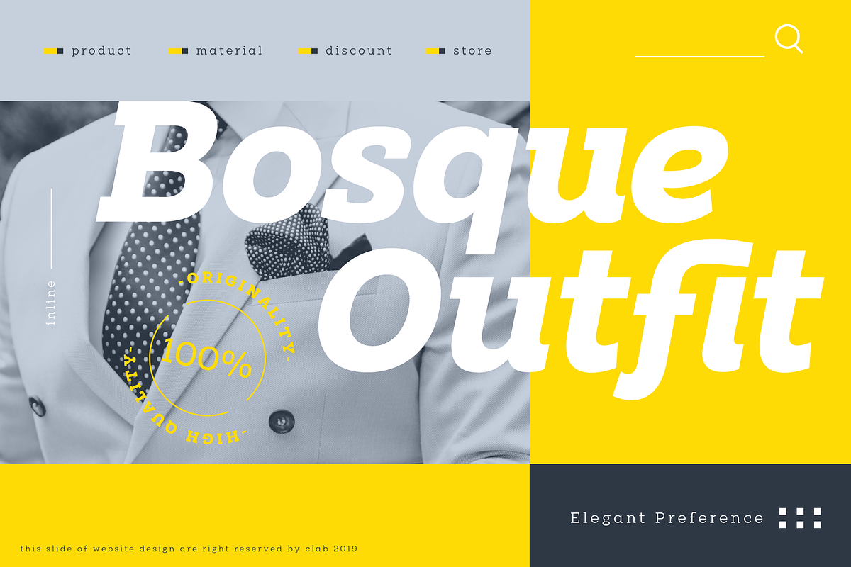 Clab; 18 fonts, a Slab Serif Font by Eko Bimantara (Photo 3 of 11)